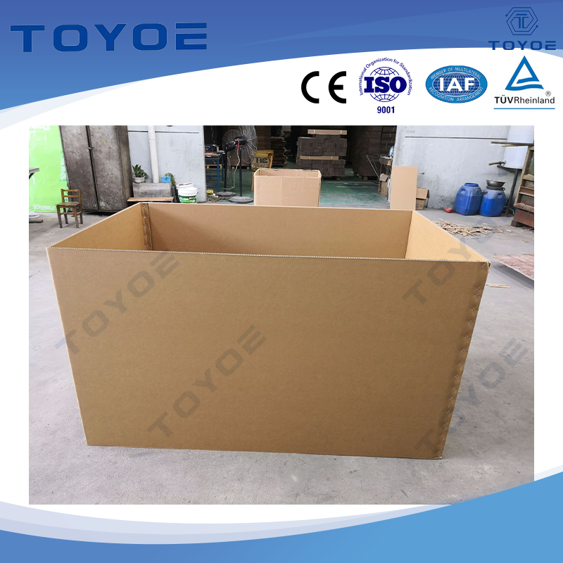 Cartones corrugados de alta carga hechos en China para envases únicos