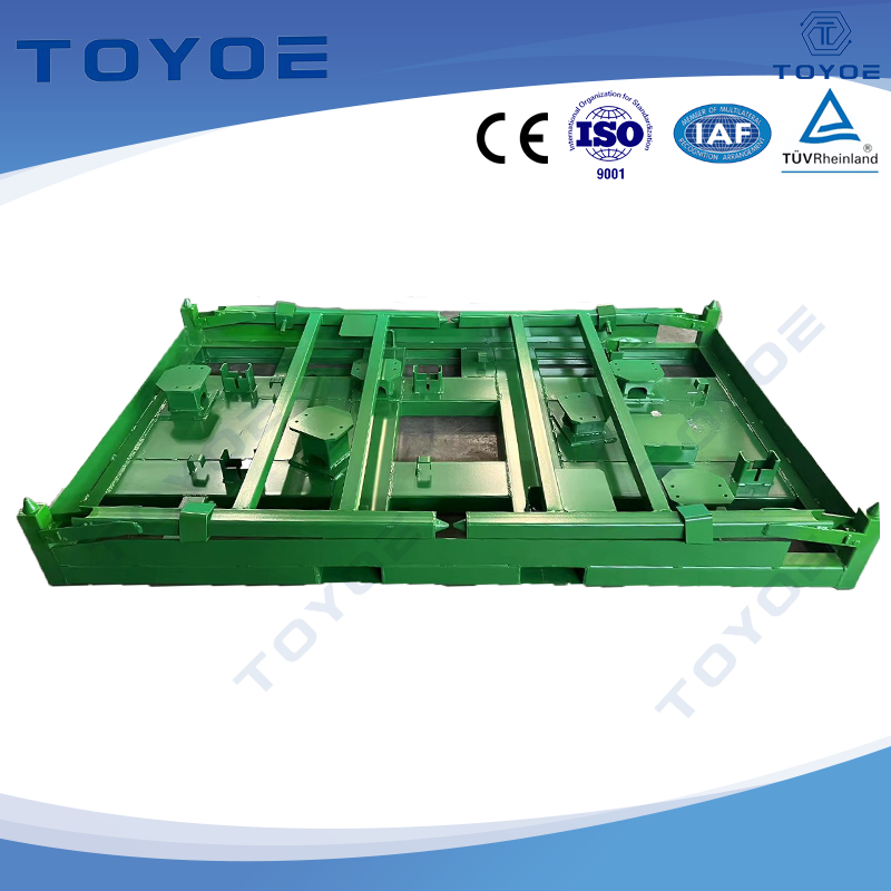 Rack plegable verde: fácil de usar, perfecto para unidades de CA de automóviles.
