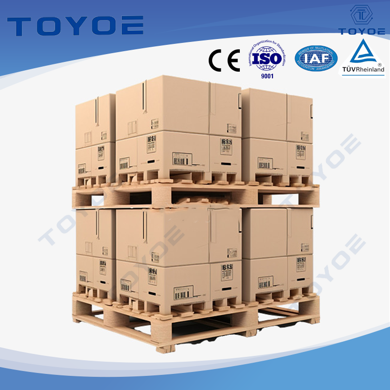 Cajas de embalaje corrugadas de alta carga de alta carga manufacturada por China