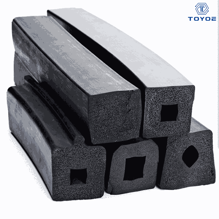 Las tuberías de la almohadilla de espuma de goma se pueden personalizar en tamaño