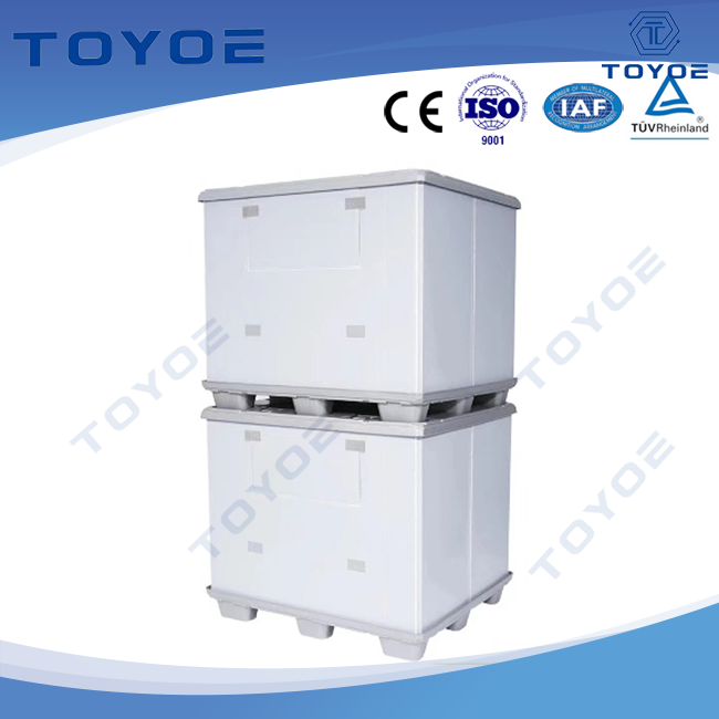 Las cajas de autopartes de Toyota aseguran la seguridad del transporte. 