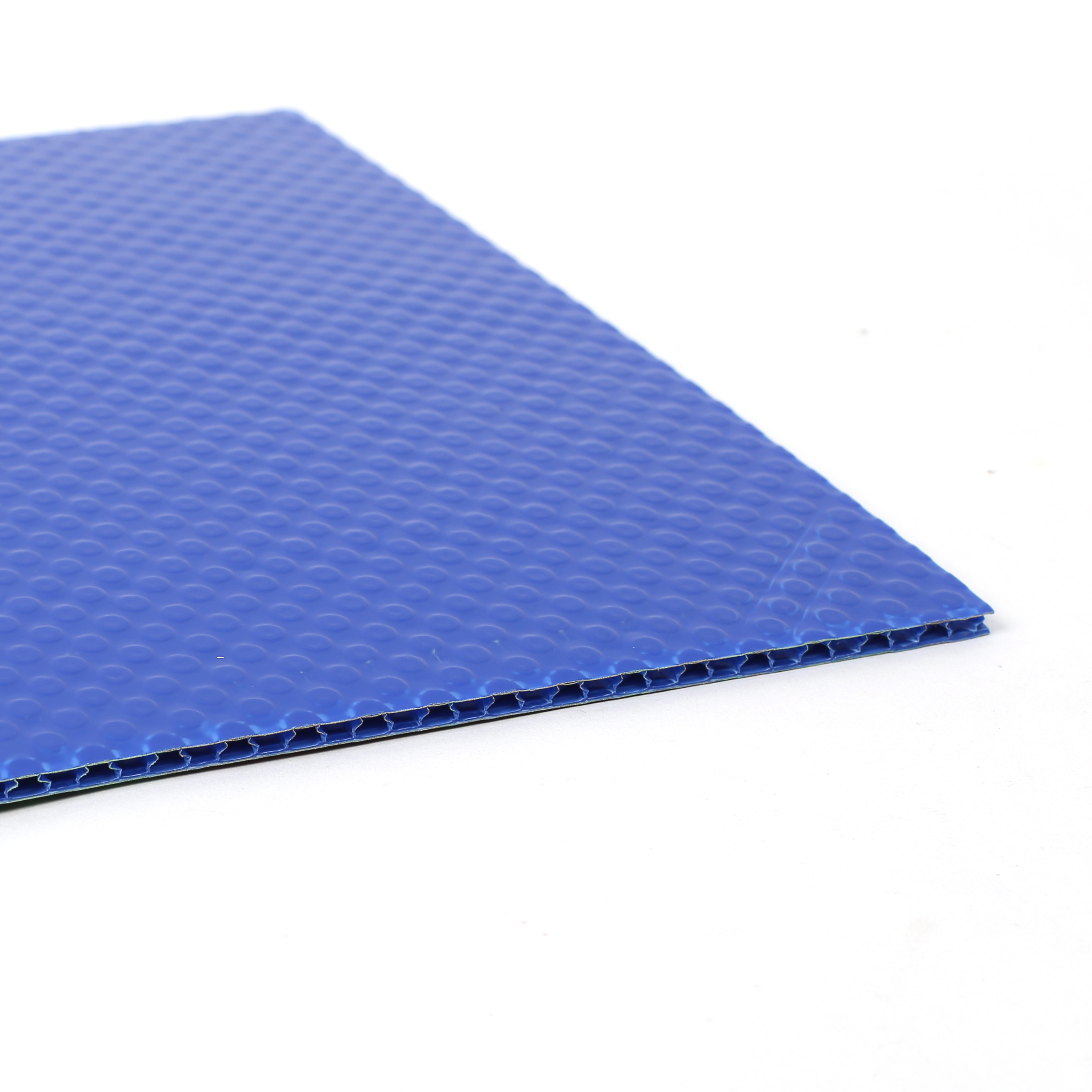 Panel de nido de abeja azul