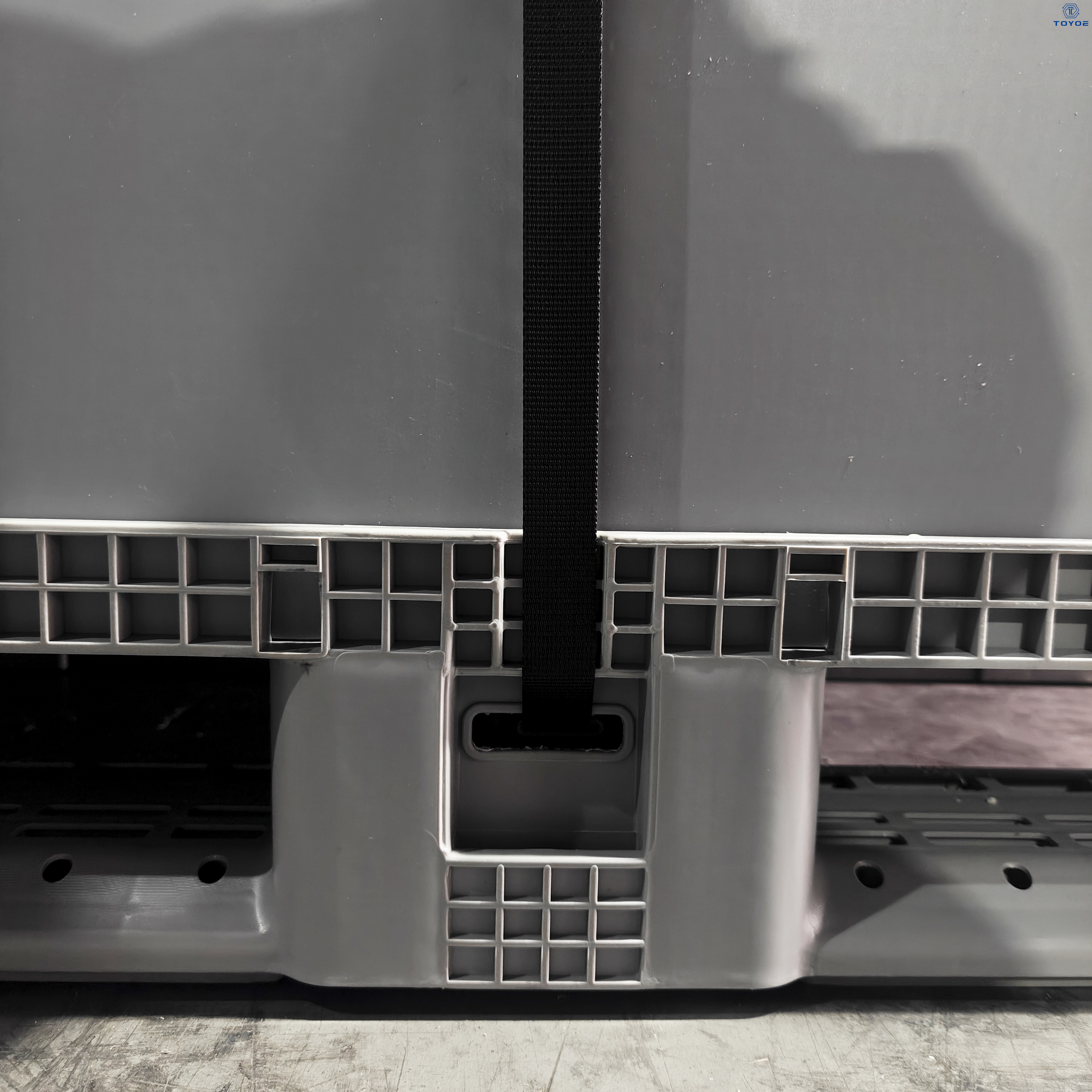 1100*1100*1000 Caja de paletas de plástico de alta calidad