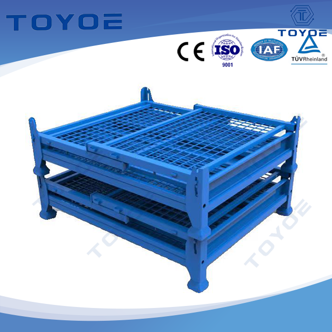 Caja de malla de hierro reciclable galvanizada de galvanizado de la UE.