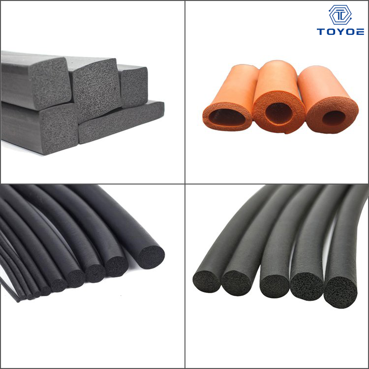 Las tuberías de la almohadilla de espuma de goma se pueden personalizar en tamaño