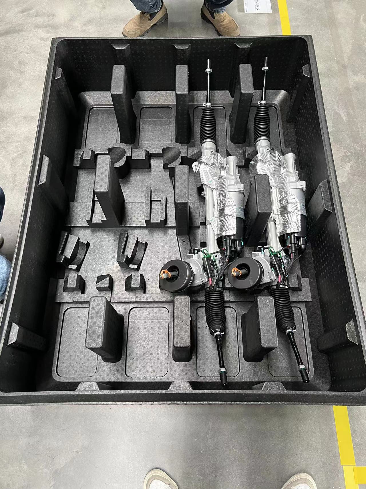 Embalaje EPP para amortiguadores de autom&oacute;viles