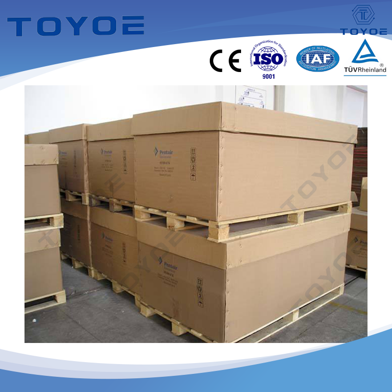 Cartones corrugados de alta carga hechos en China para envases únicos