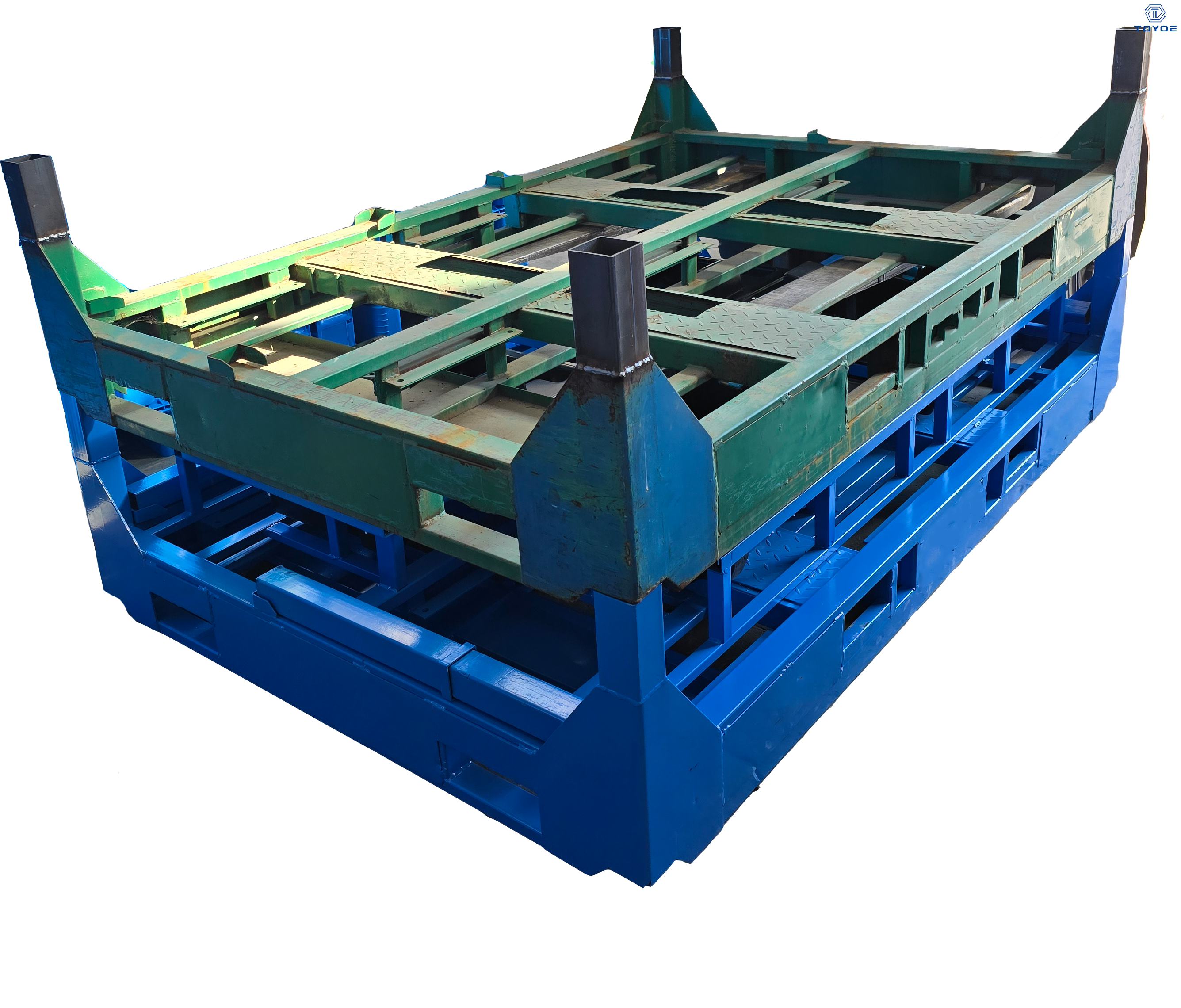 Estante de metal resistente ajustable de grado industrial | Almacenamiento dedicado de motores automotrices | TOYOE