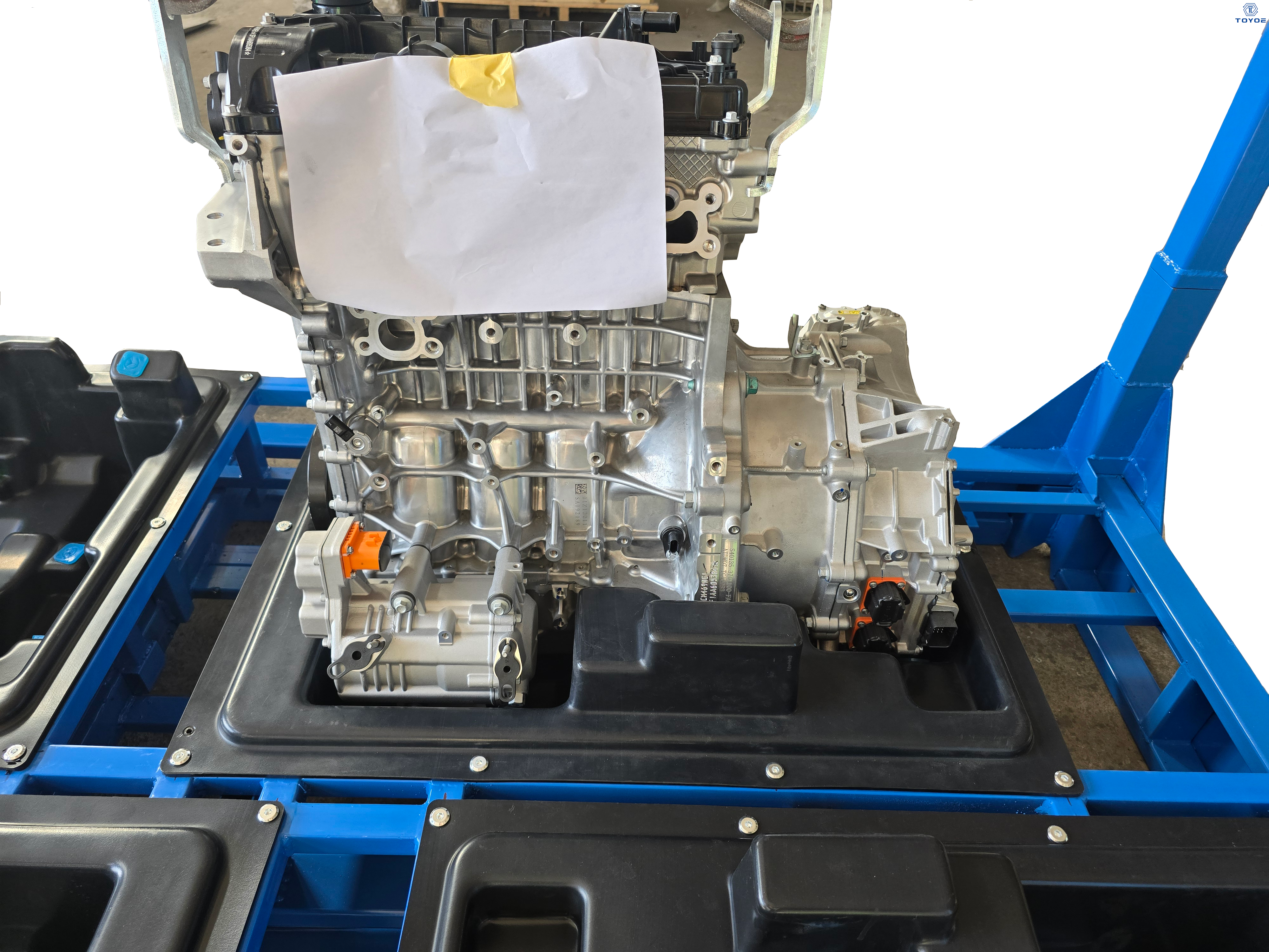 Estante de metal resistente ajustable de grado industrial | Almacenamiento dedicado de motores automotrices | TOYOE