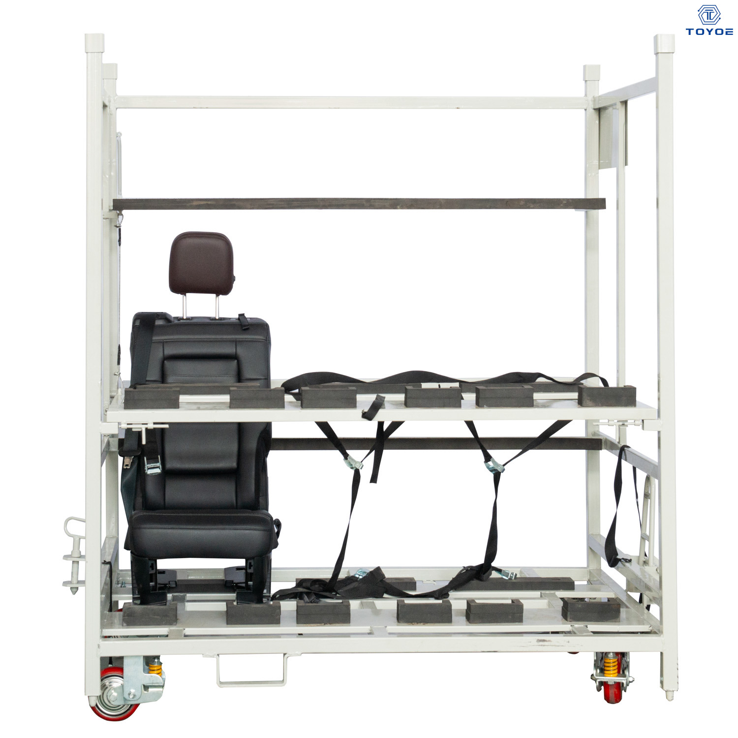 Auto Parts Rack Construcción personalizada Cumplir completamente con los estándares de la UE Transporte de piezas perfectamente ajustado
