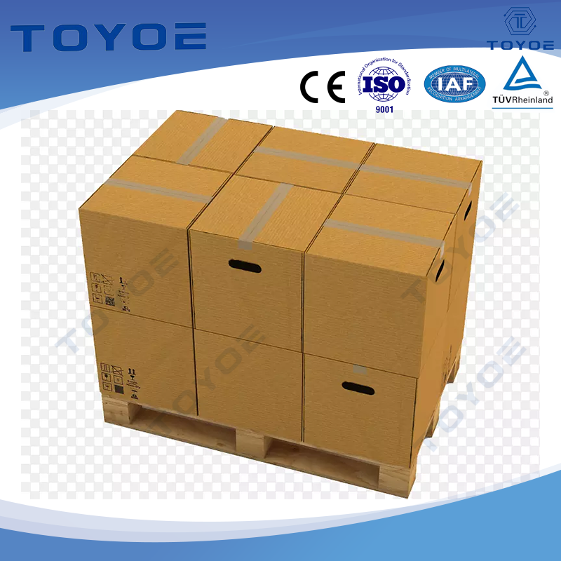 Cartones corrugados de alta carga hechos en China para envases únicos