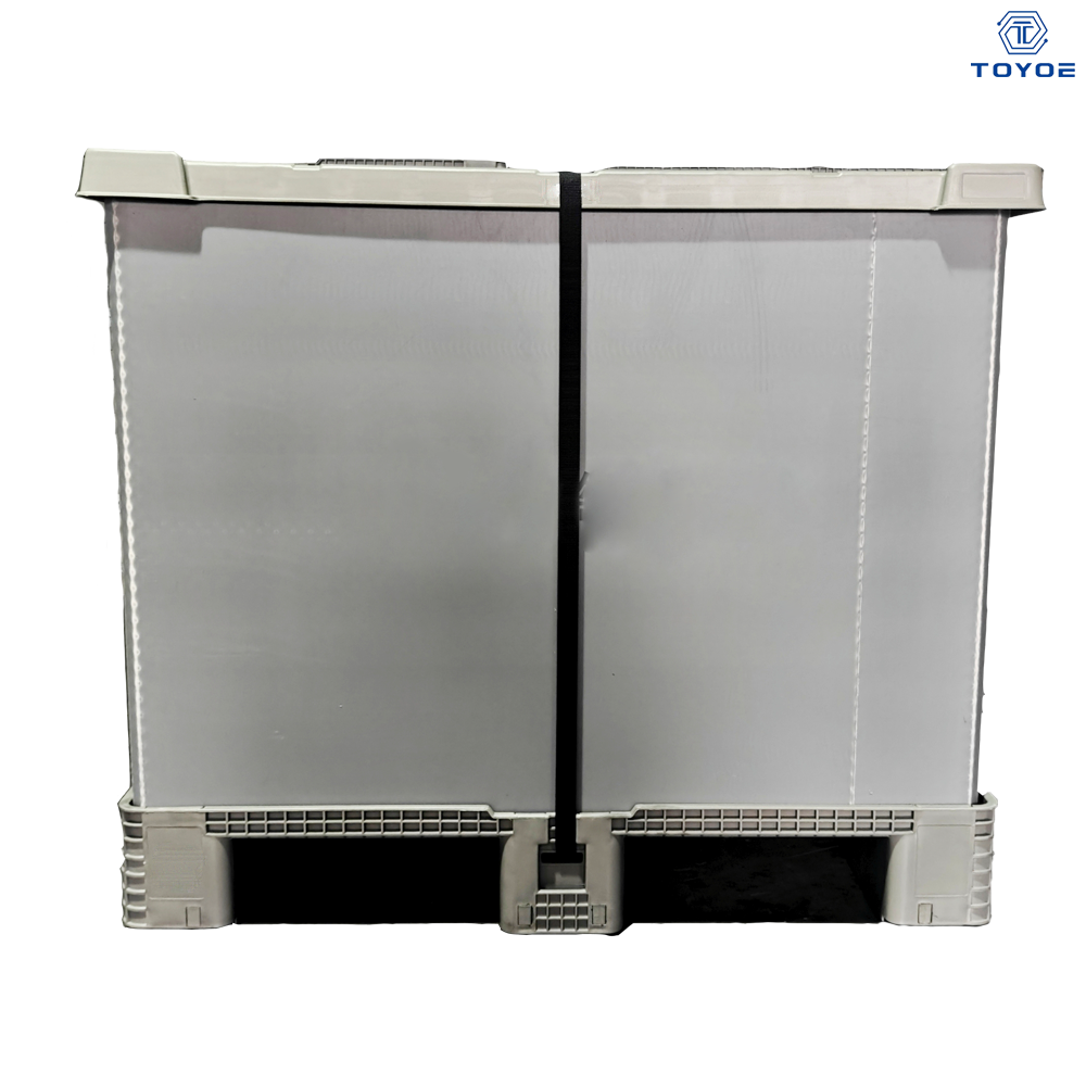 Las muestras gratuitas de 1100*1100*1100 mm se entregan en cajas de paletas de plástico con un mínimo de una pieza