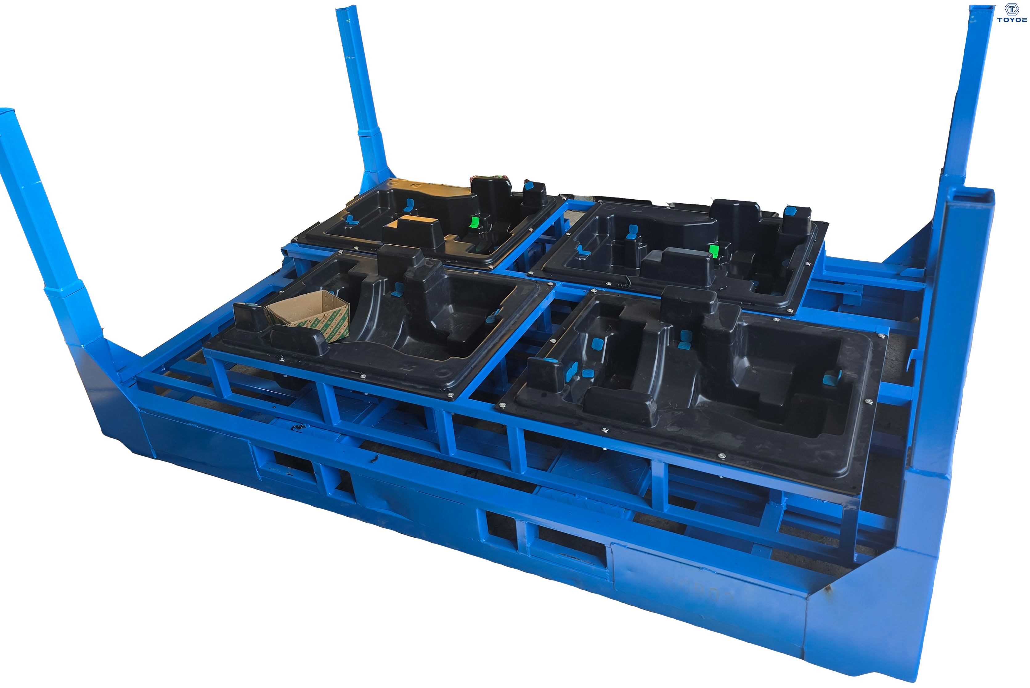 Estante de metal resistente ajustable de grado industrial | Almacenamiento dedicado de motores automotrices | TOYOE