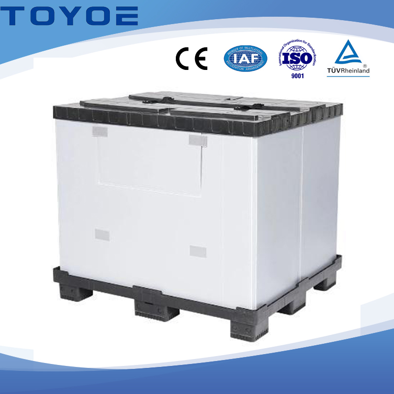 Square Plastic Pallet Boxes Ensure The Safety of Product Transportation